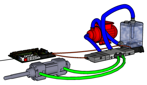 Resultado de imagem para hydraulic circuit gif