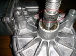 motor axle detail
