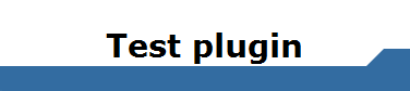 Test plugin